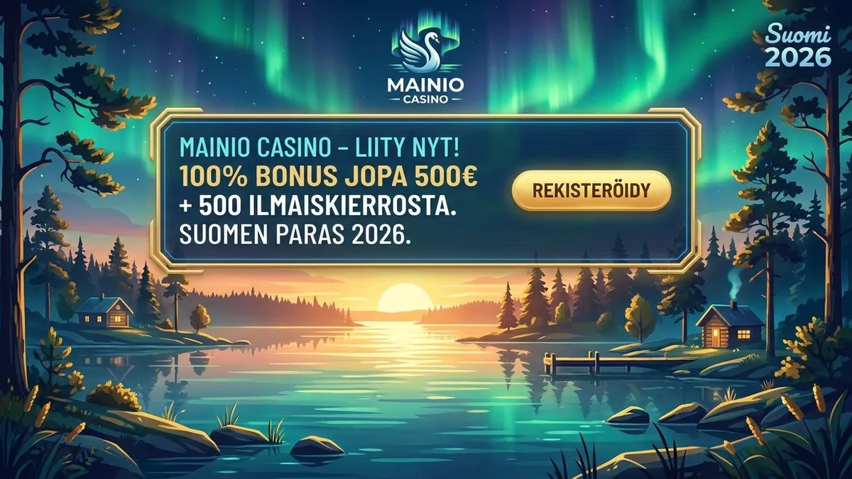 Rekisteröidy bonuksen kanssa